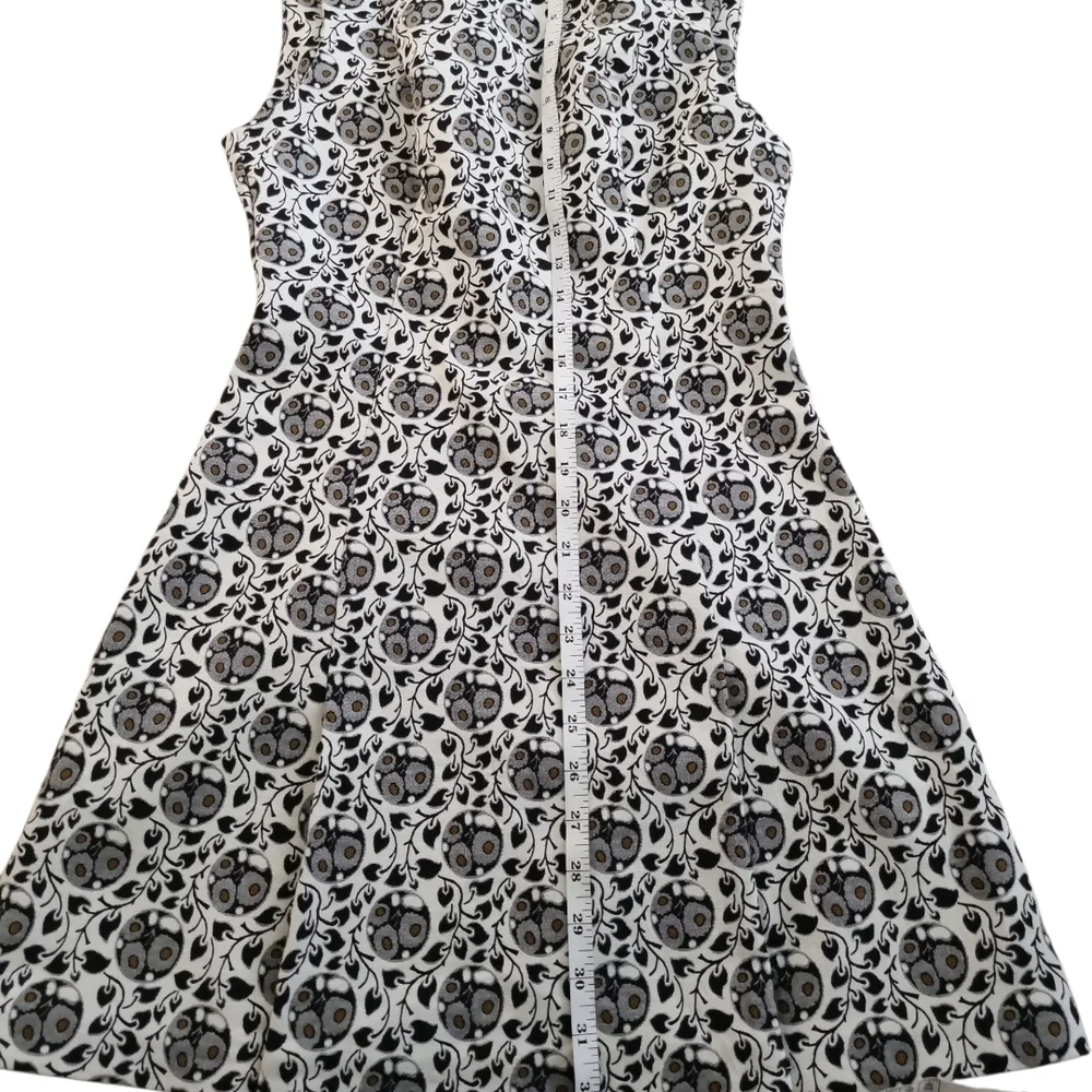 Zara Black and White Floral Dress - Picture 4 of 7